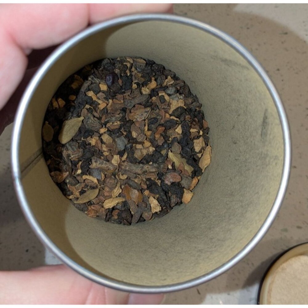 Teavana Loose-Leaf Tea Canisters 16 Oz Perfect tea Maker Airtight Storage 4 teas - Picture 7 of 16
